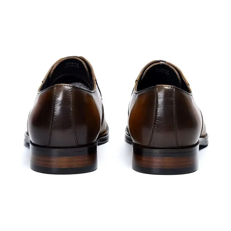 LuxeLeather Sleek Derby Shoes