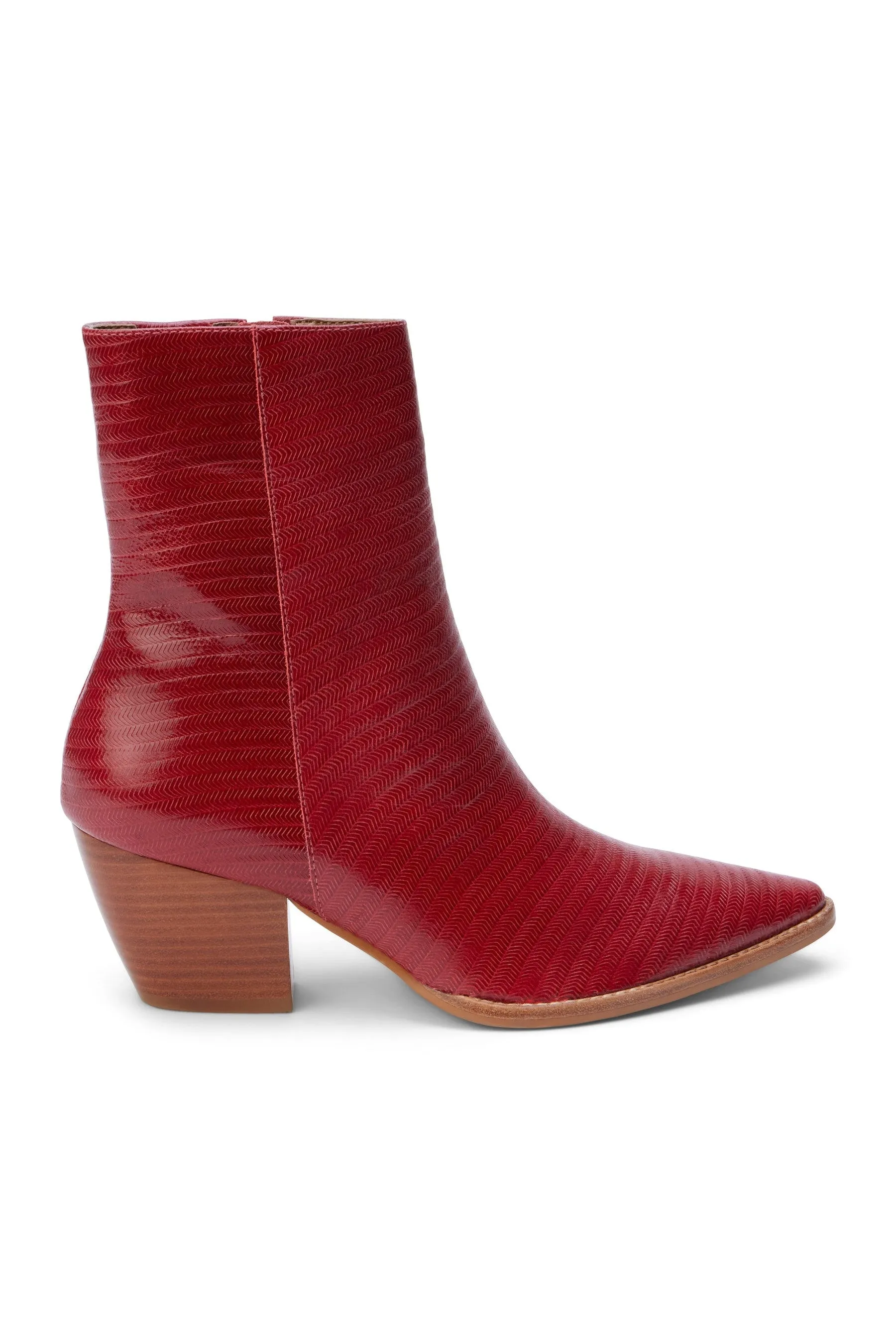 Matisse Caty Ankle Bootie in Cherry Rope