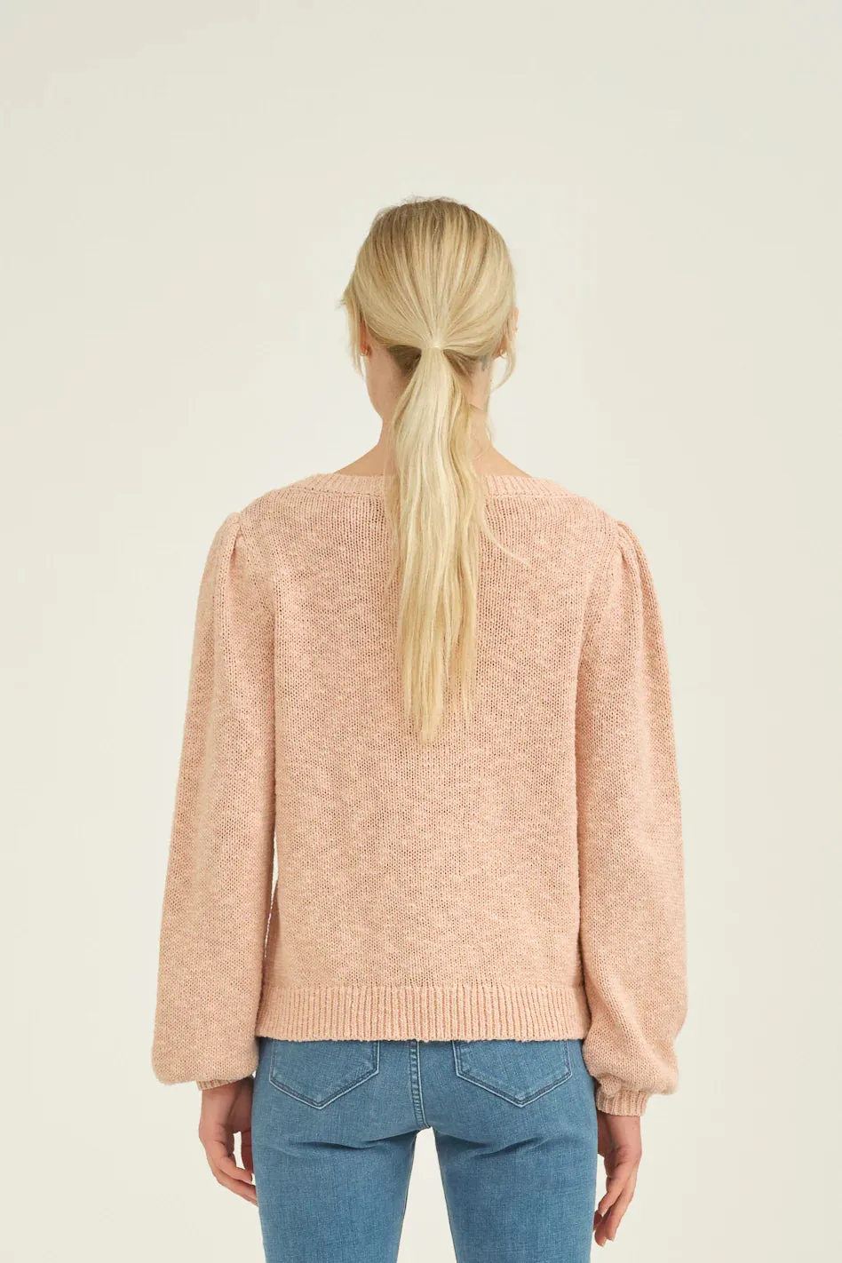 May Boatneck Knit English Rose