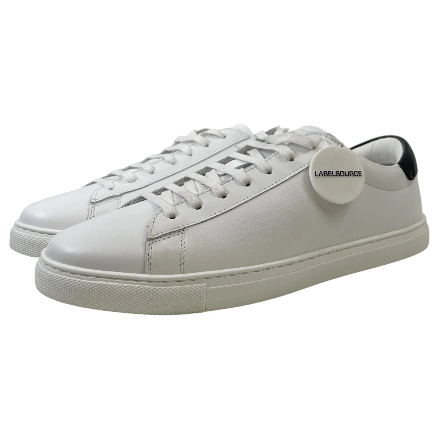 Men's Logo Low Trainers White Size EU 41 / UK 7