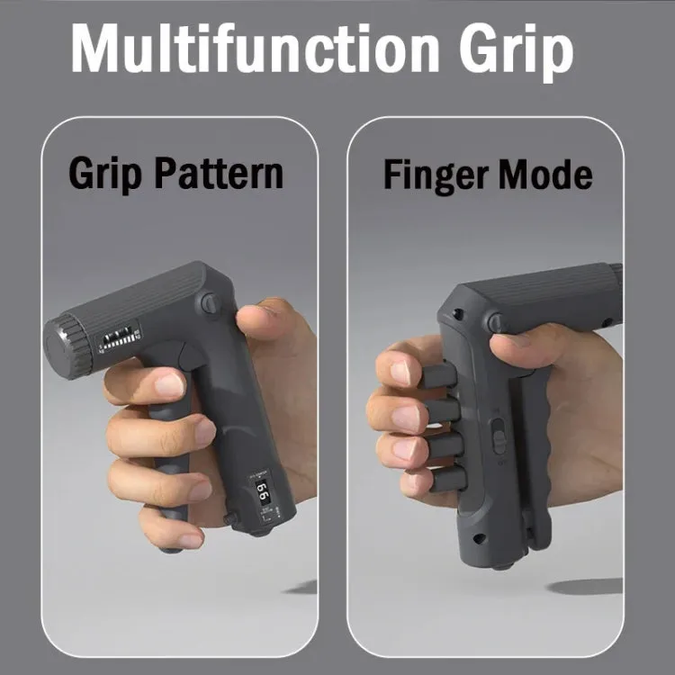 Multifunctional Grip Strength Finger Strength Trainer Fitness Stress Reduction Equipment, Color: Deep Gray Finger Pressure Basic