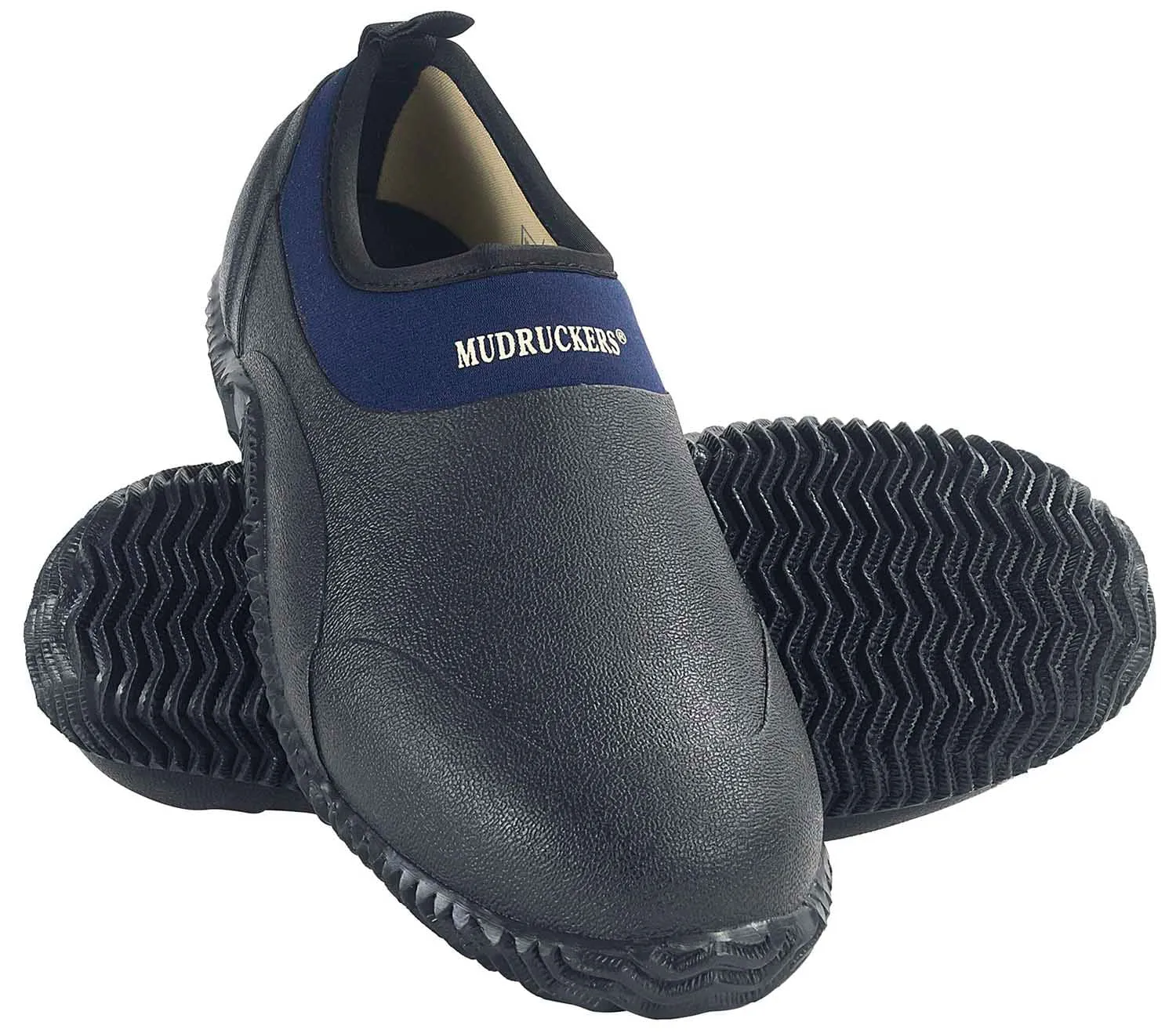 Navy Mudruckers Waterproof Shoes