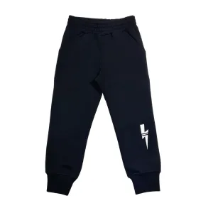 Neil Barrett Kids Black Jogging Bottoms