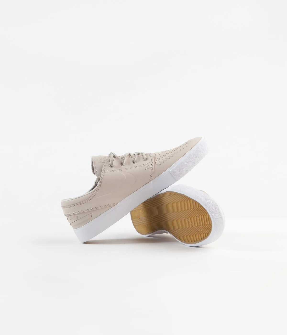 Nike SB Stefan Janoski Remastered Crafted Shoes - Desert Sand / Desert Sand - Desert Sand