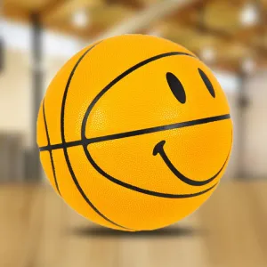 Number 7 Smiley Face Pattern PU Leather Indoor Wear-Resistant Basketball