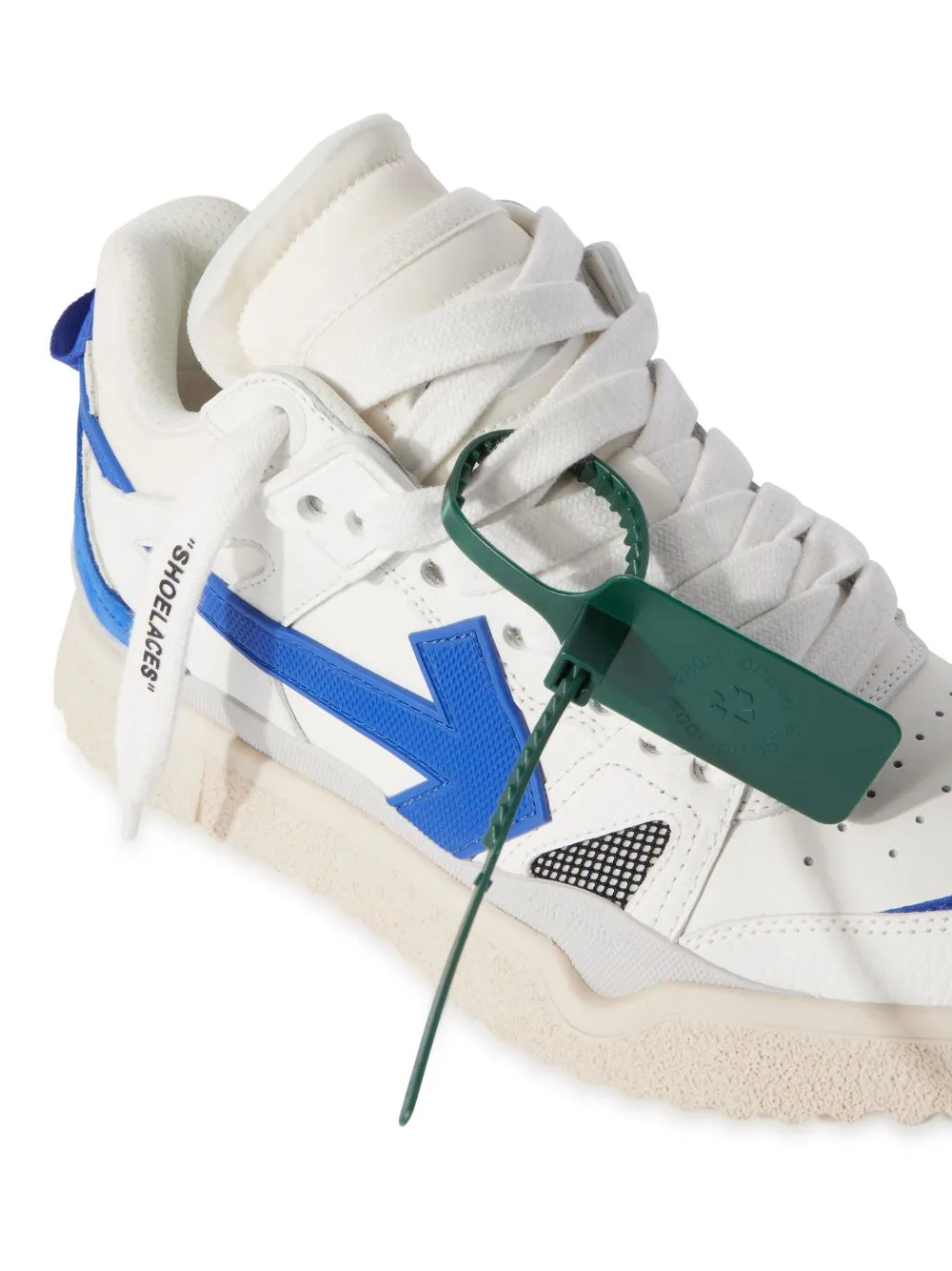 Off White Sneakers Blue