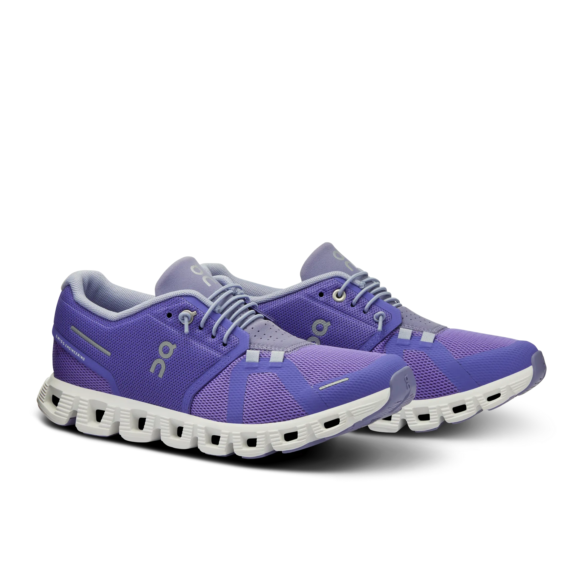 On Running Women's Cloud 5 Shoes - Blueberry / Feather