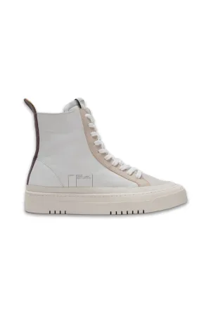 Oncept Lisbon Sneaker In White Cloud/Cappuccino