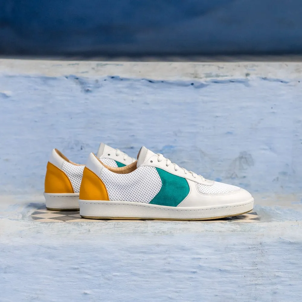 Orient Recycled Unisex Vegan Sneakers | Saffron & Jade