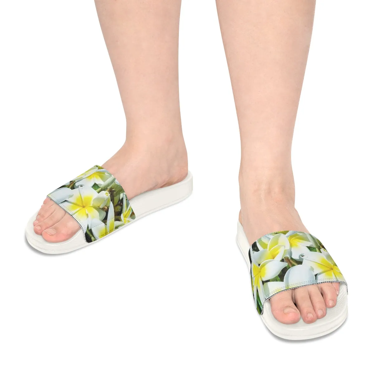 "Plumeria" Women's Slide Sandals