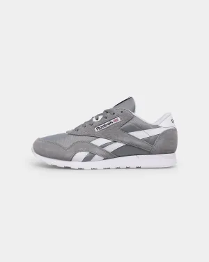 Reebok CL Nylon Pure Grey 5/Ftwr White