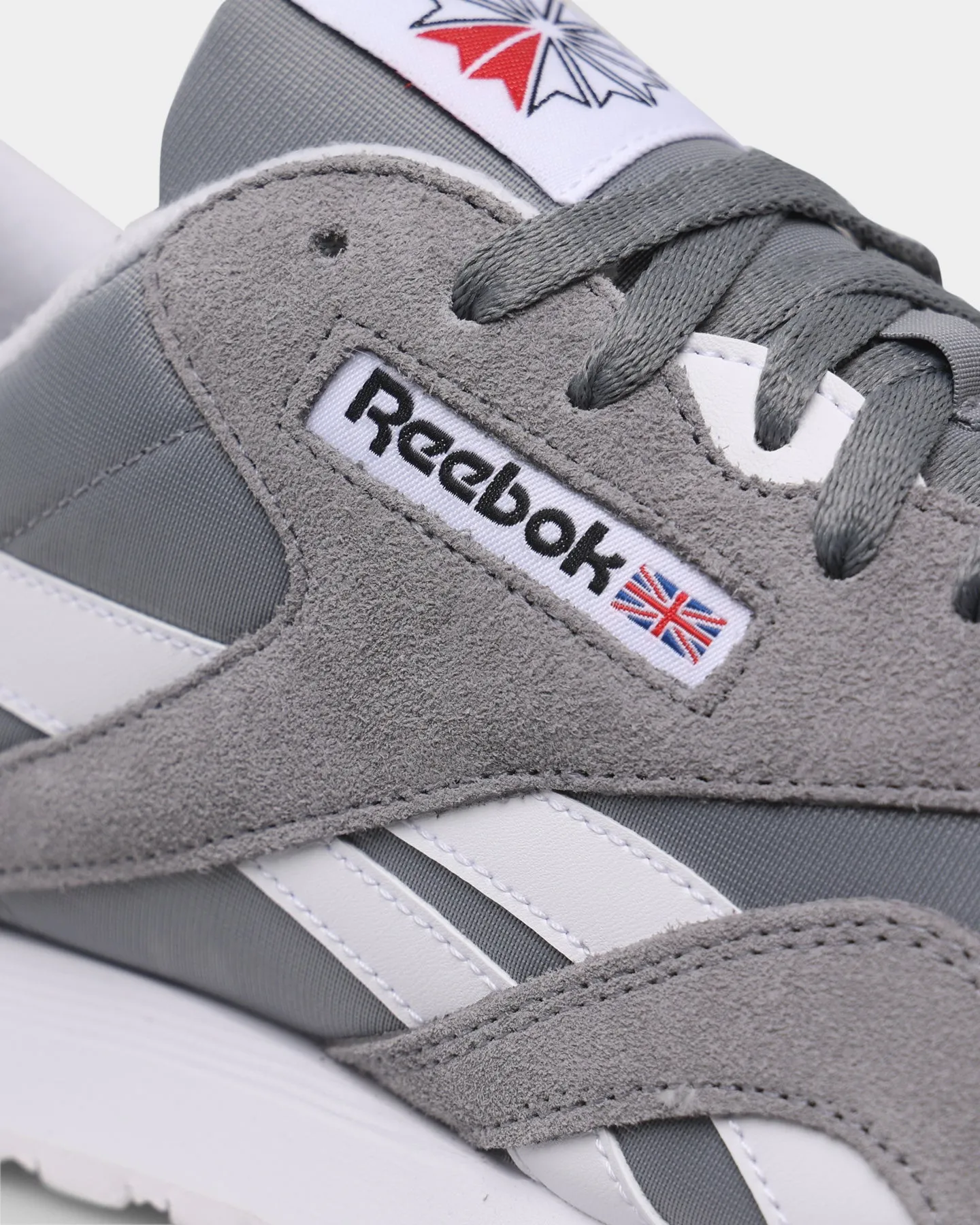 Reebok CL Nylon Pure Grey 5/Ftwr White