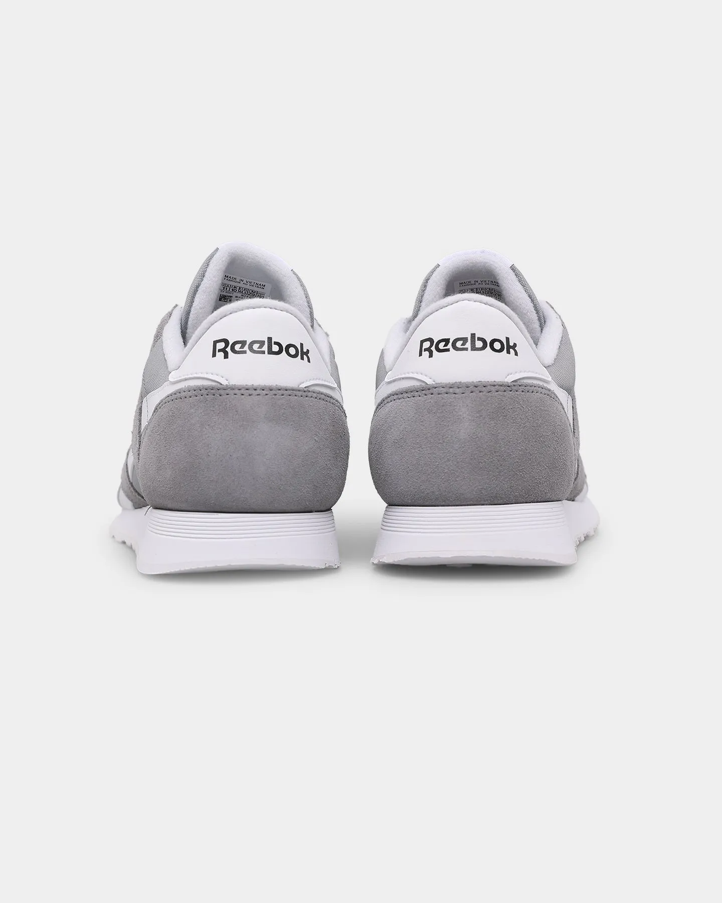 Reebok CL Nylon Pure Grey 5/Ftwr White