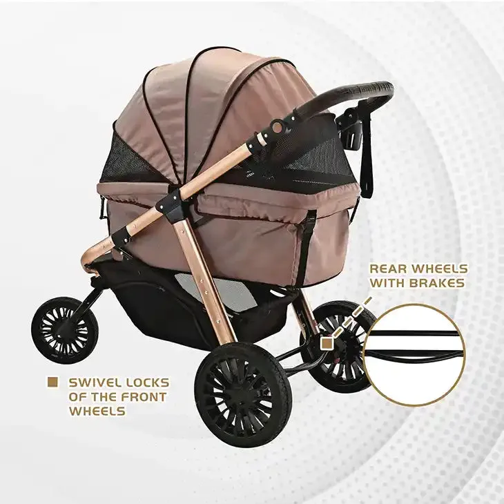 Roma Jogging Pet Stroller (up to 50 lbs)