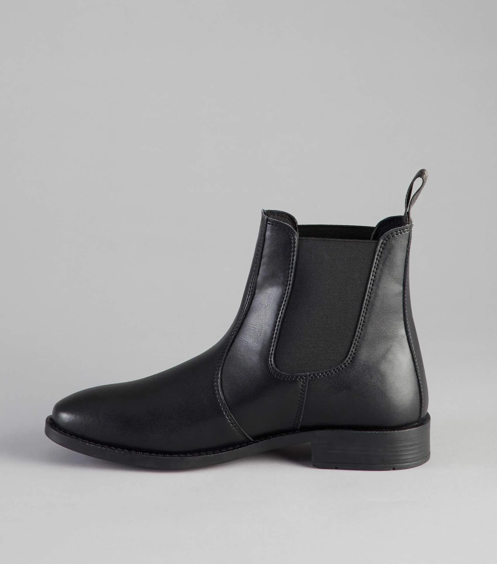 Rossago Synthetic Chelsea Paddock Boot Black