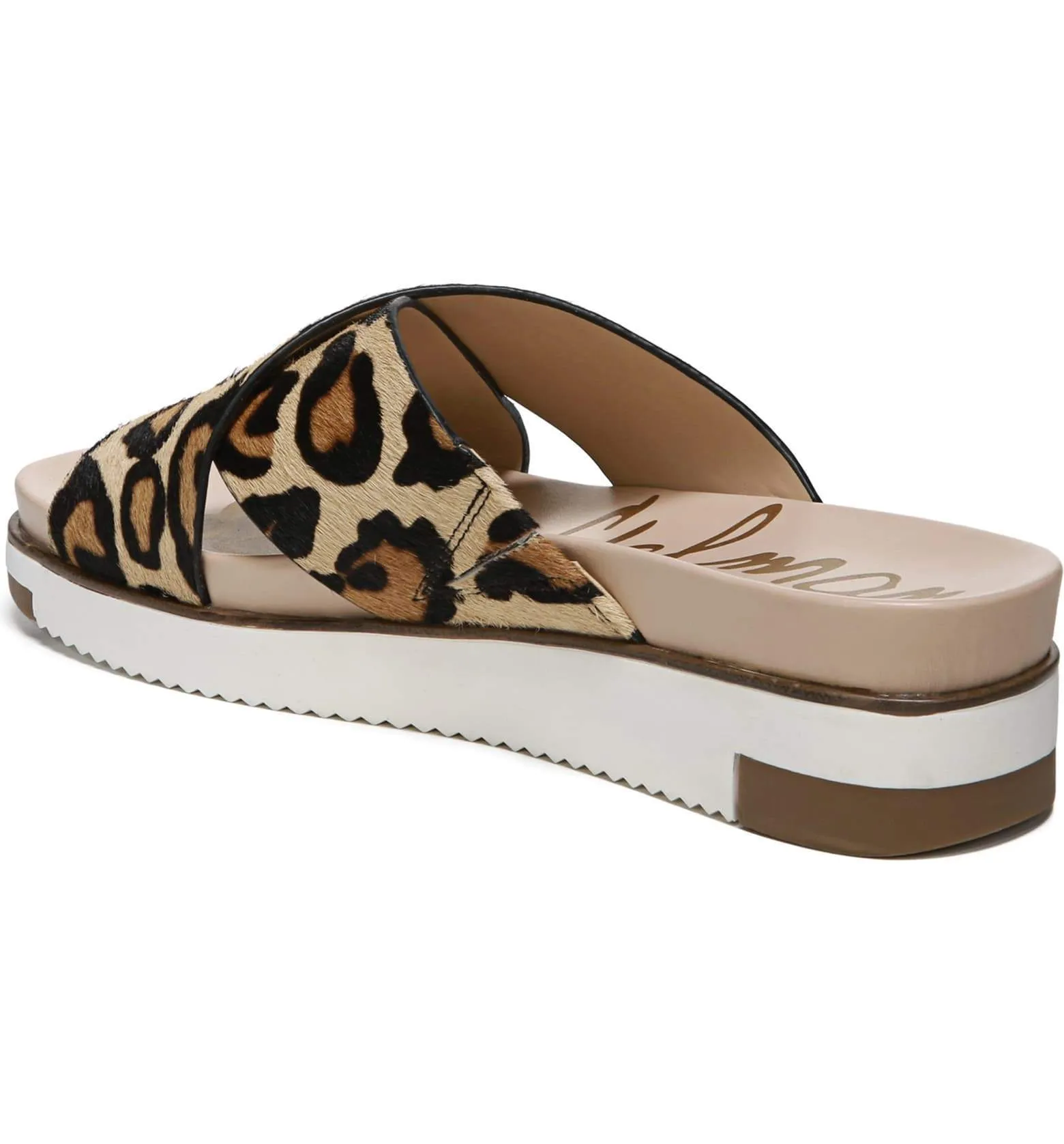 Sam Edelman - Audrea Slide Sandal in Nude Leopard