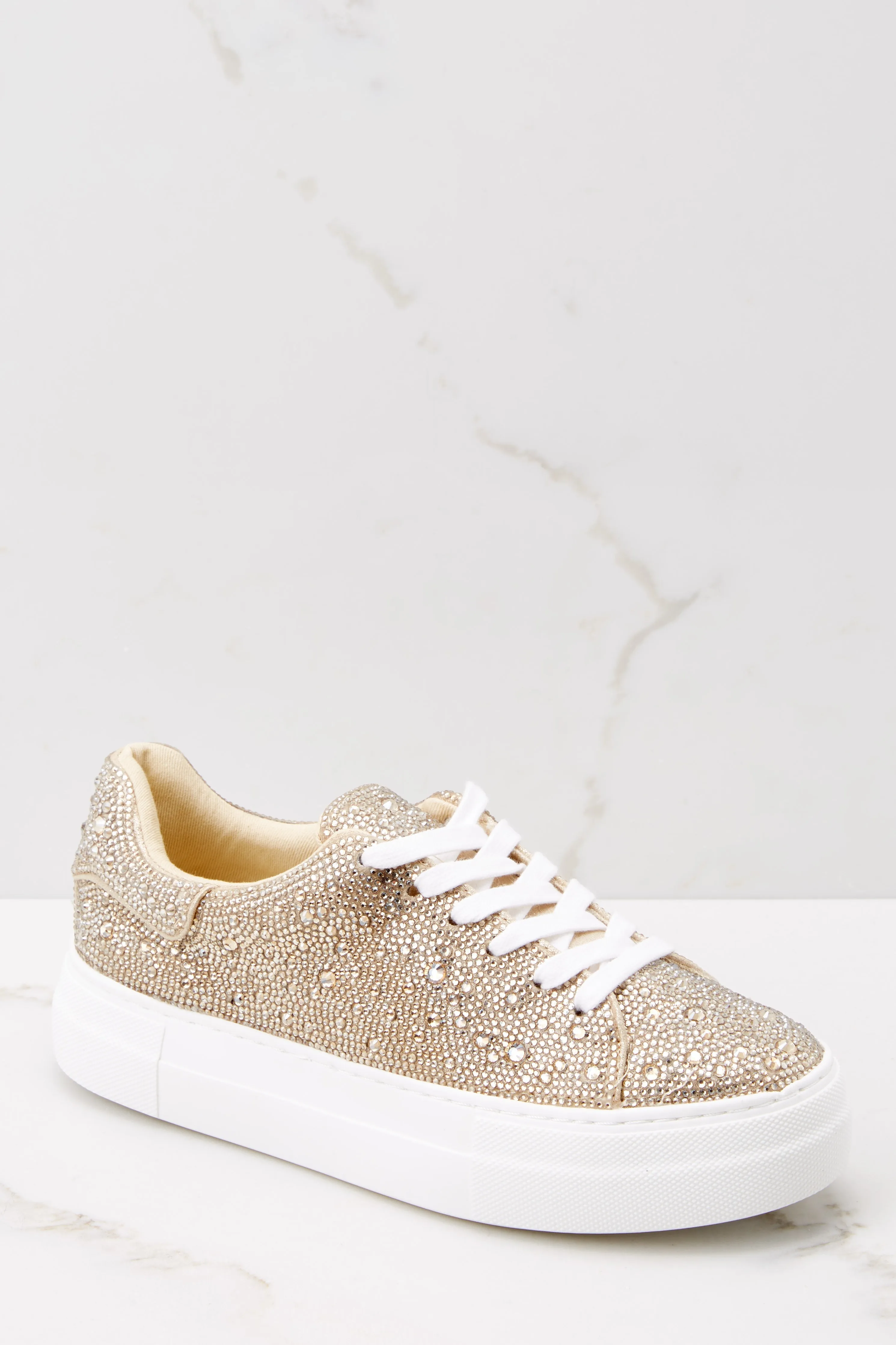 Sidny Light Gold Sneakers