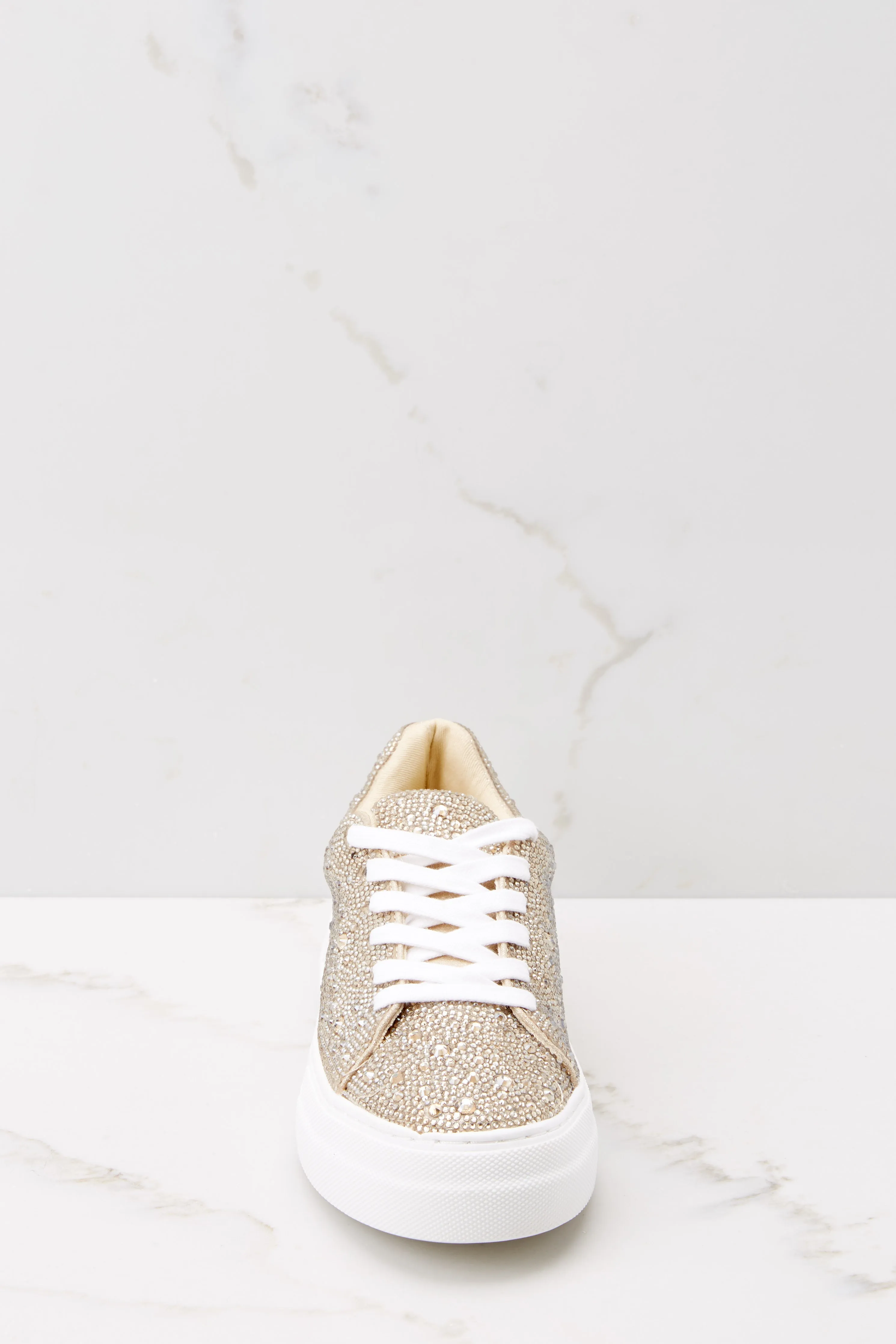 Sidny Light Gold Sneakers