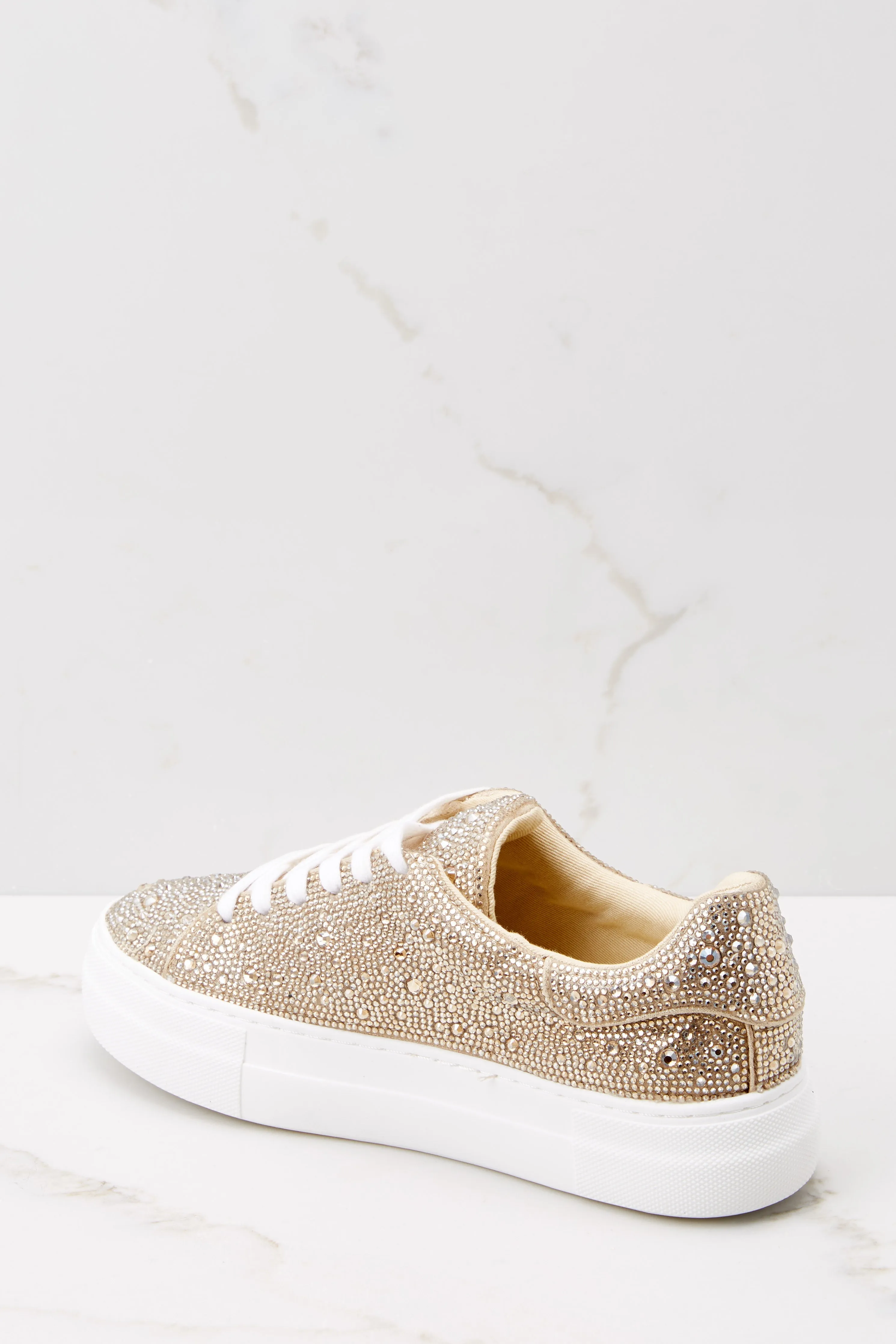 Sidny Light Gold Sneakers