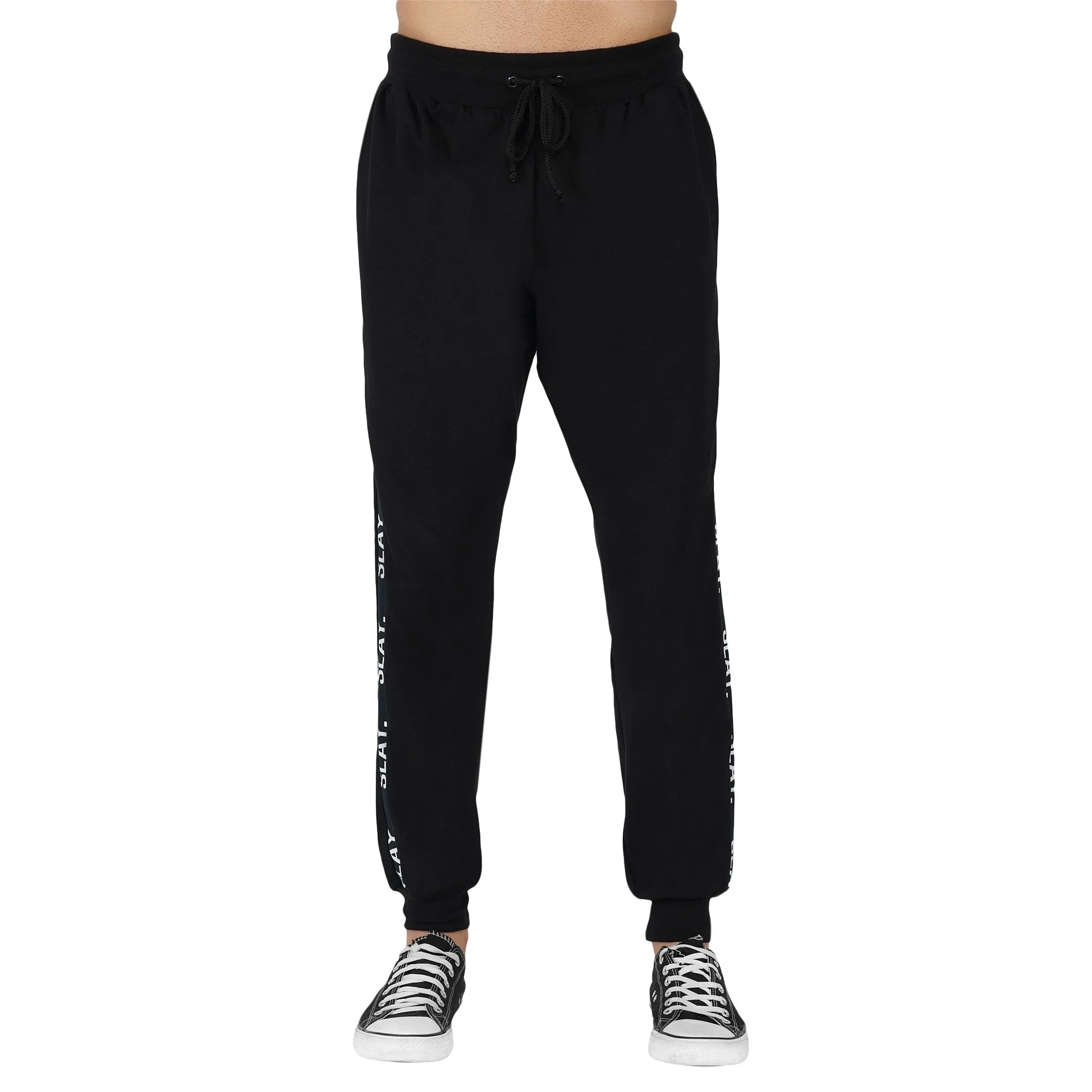 SLAY. Classic Men's Limited Edition Black Joggers