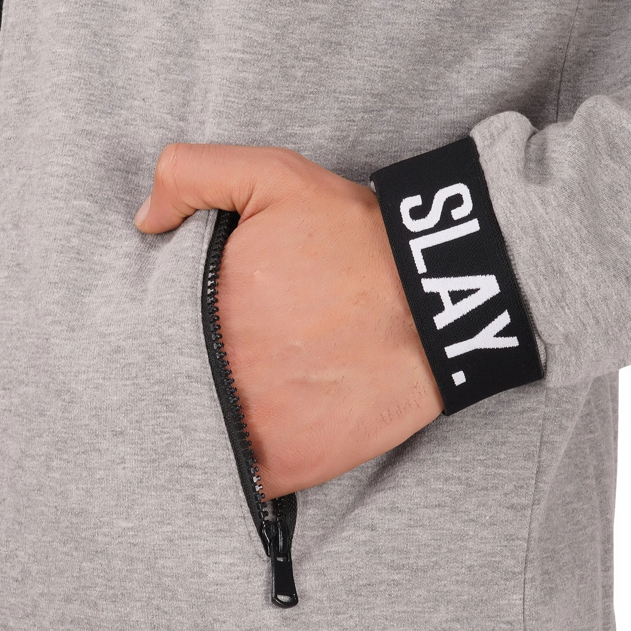 SLAY. Classic Men's Limited Edition Grey Tracksuit