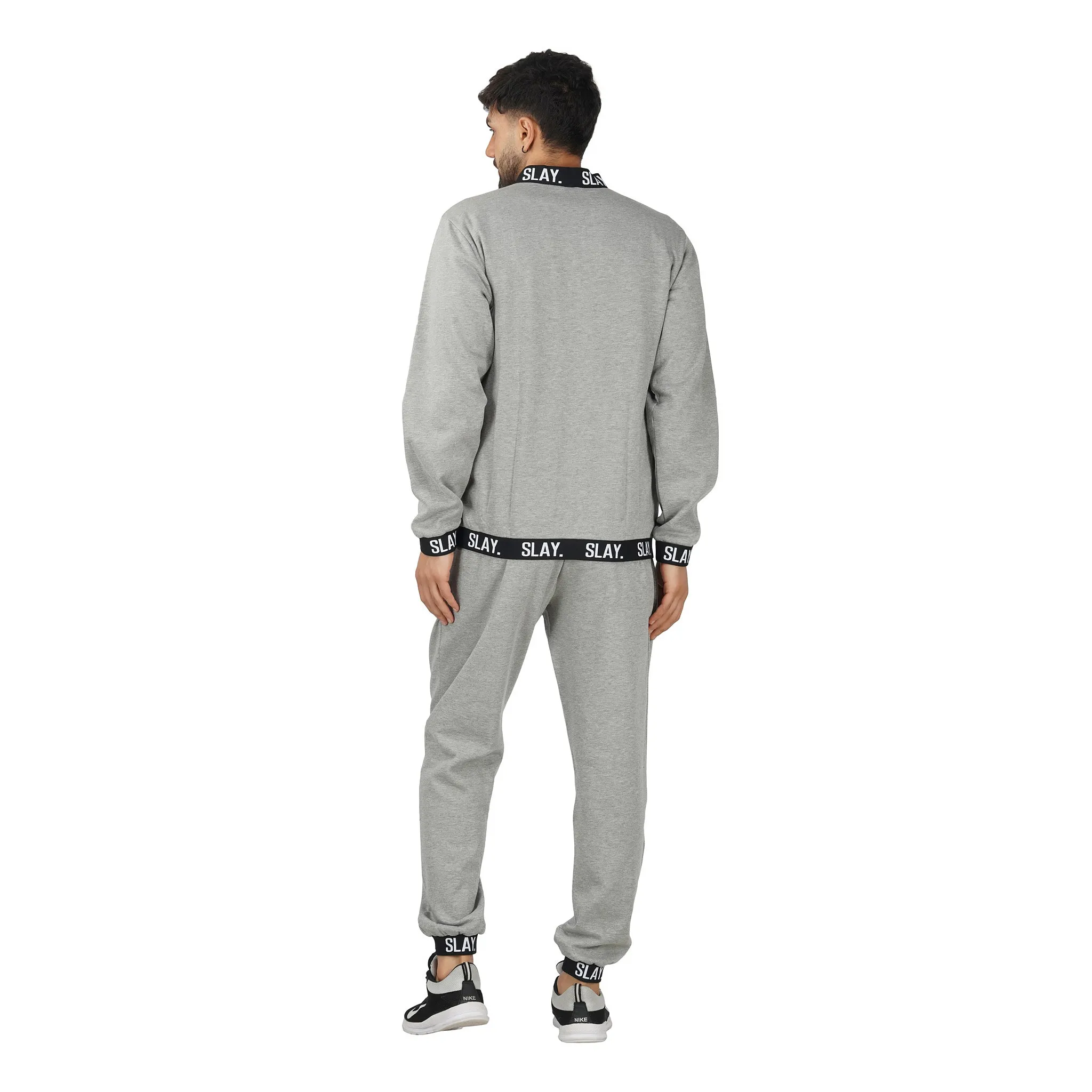 SLAY. Classic Men's Limited Edition Grey Tracksuit