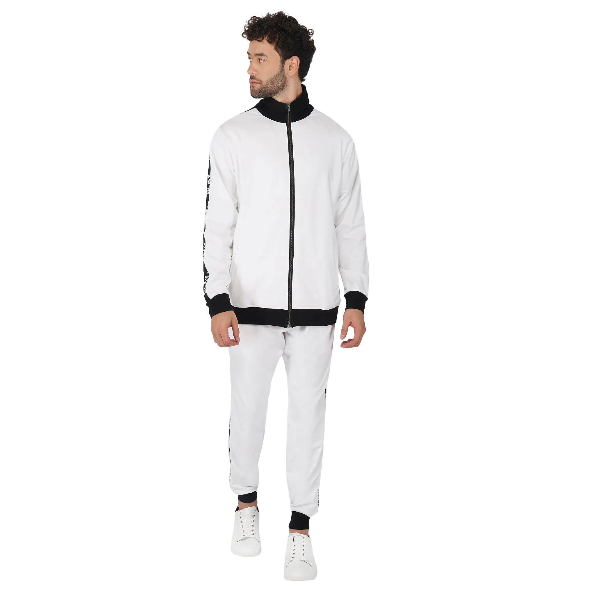 SLAY. Classic Men's Limited Edition White Tracksuit