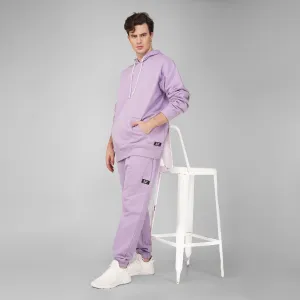 SLAY. Men's Lavender Oversized Drop Shoulder Hoodie & Joggers Co-ord Set