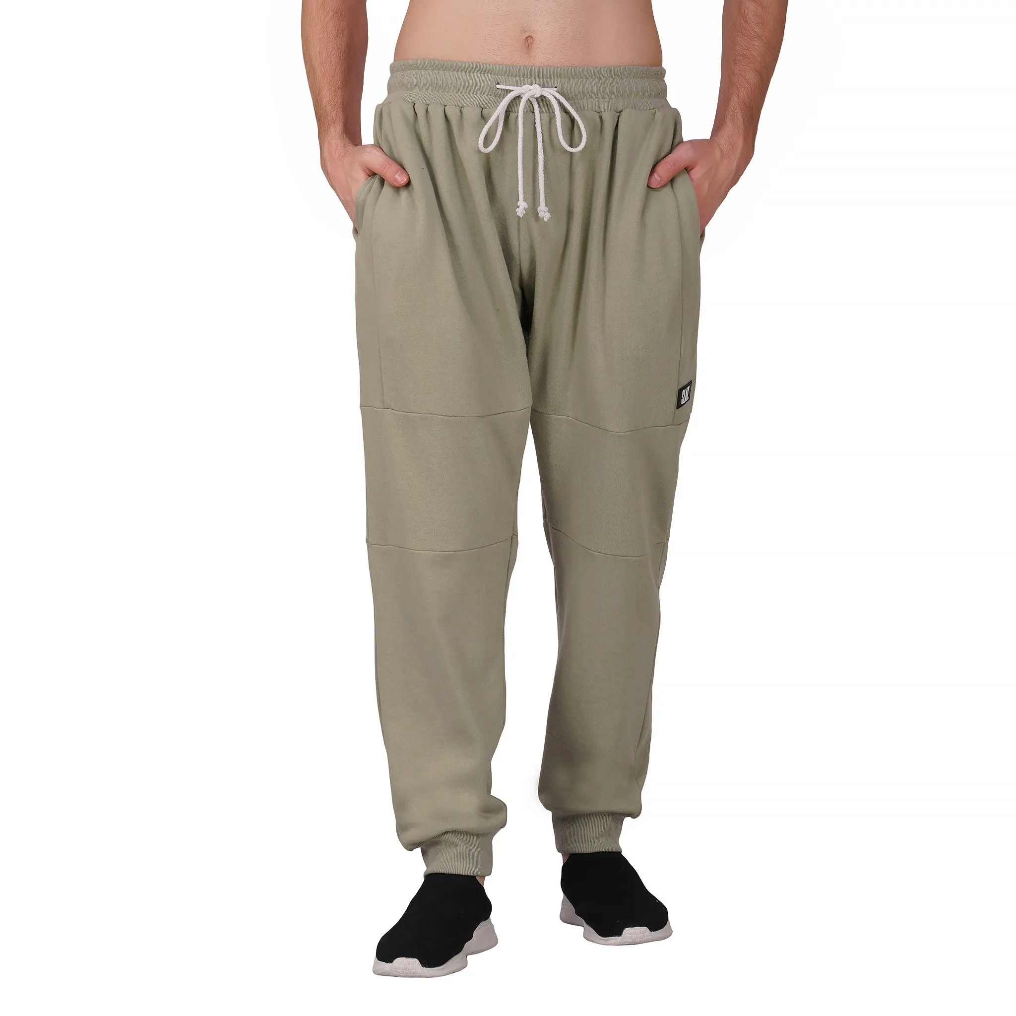 SLAY. Men's Light Olive Joggers