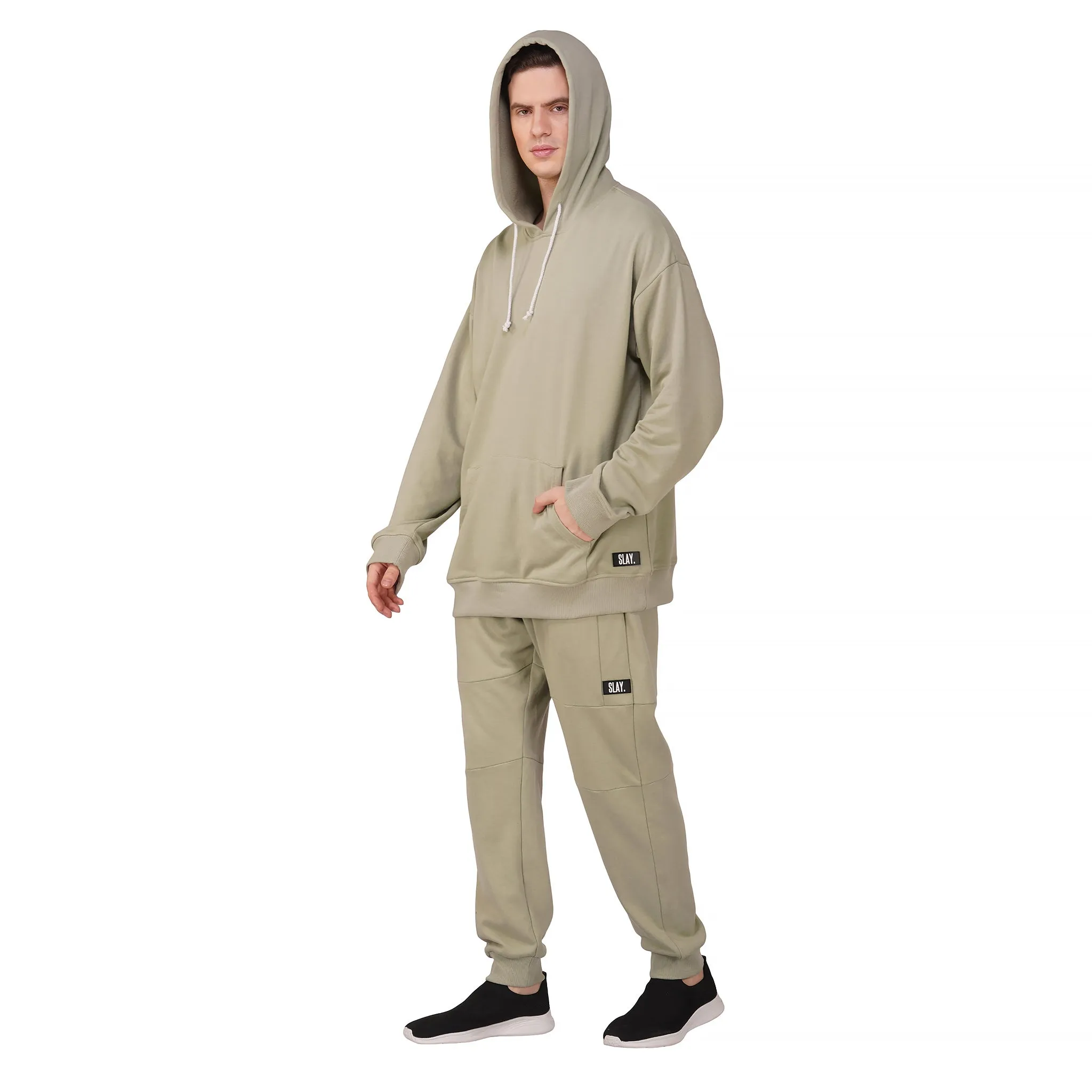 SLAY. Men's Light Olive Joggers