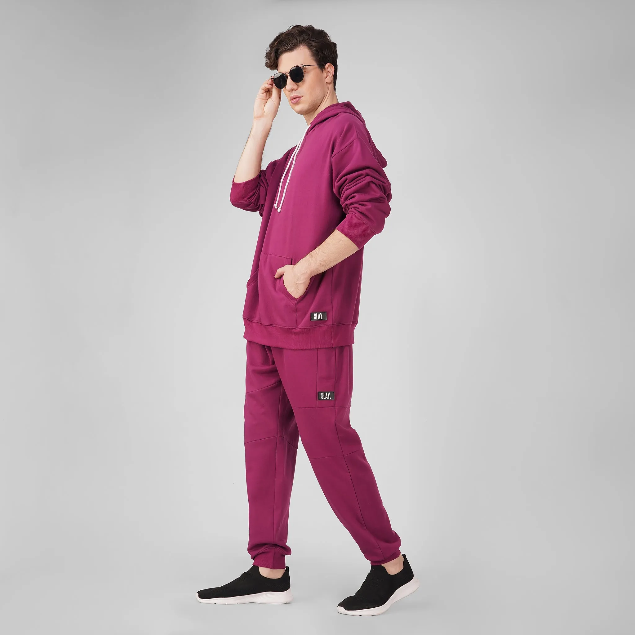 SLAY. Men's Magenta Joggers