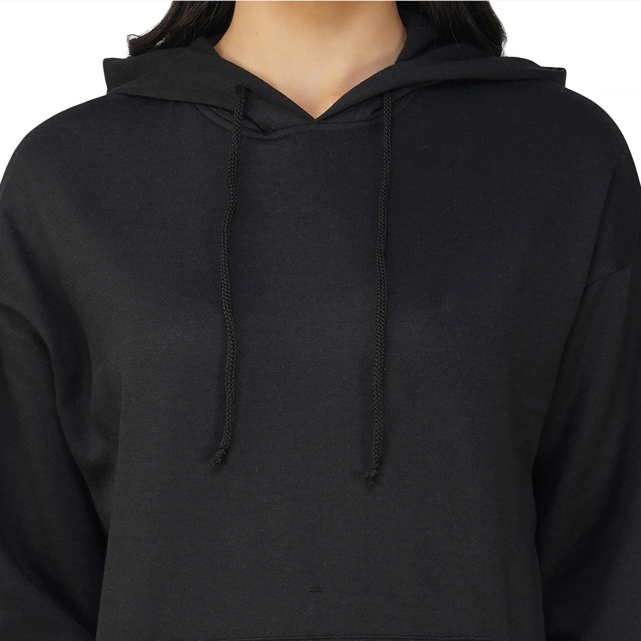 SLAY. Women's Black Oversized Drop Shoulder Hoodie & Joggers Co-ord Set