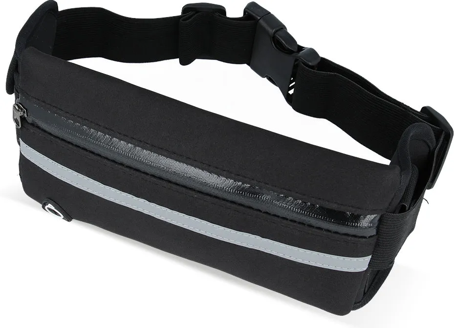 Sports Waist Pack Phone Holder Case - Black