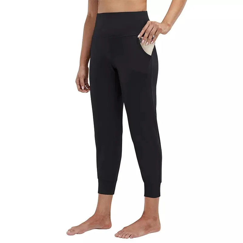 Sports Yoga Pants Full Length Sportswear Gym Fitness Leggings High Waist Running Sweatpants Tummy Control Women's Pants