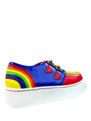 Strange Cult Krypt Pride Platform Sneakers O011