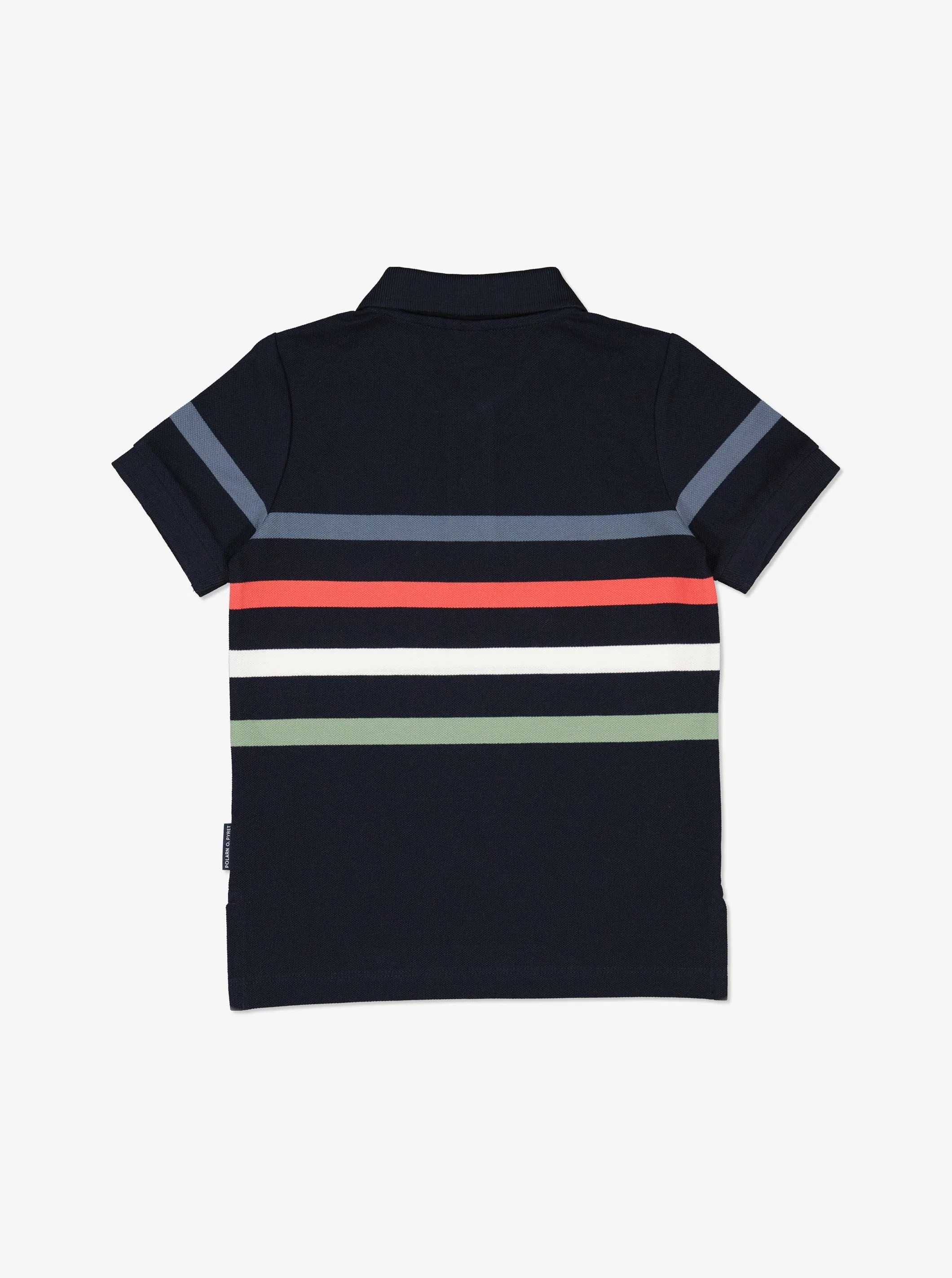 Striped Kids Polo Shirt