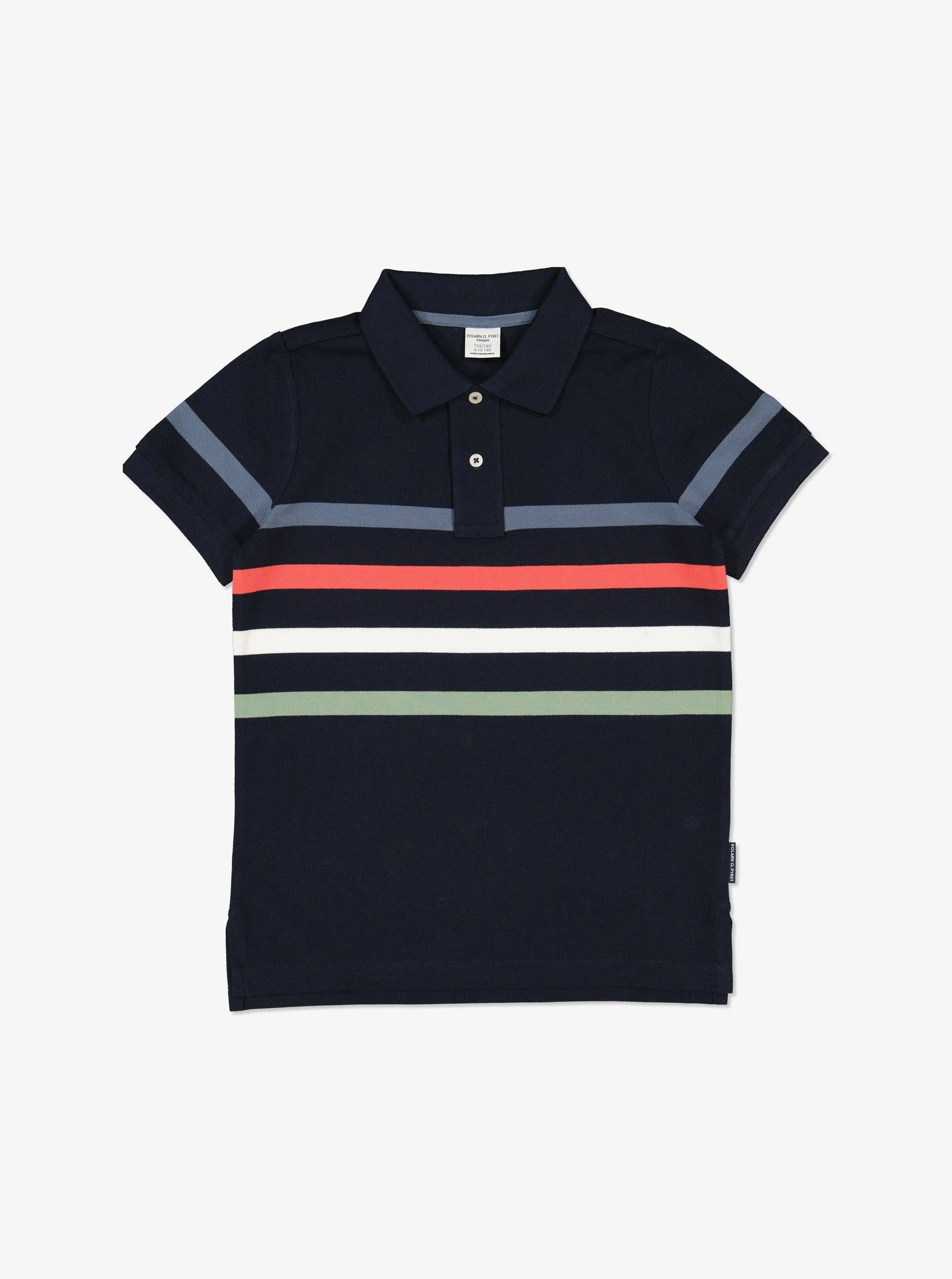 Striped Kids Polo Shirt