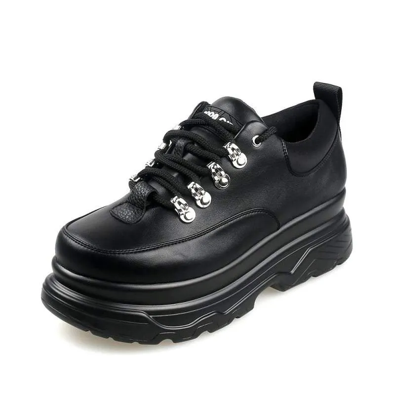 Techwear Goth Platform Sneakers