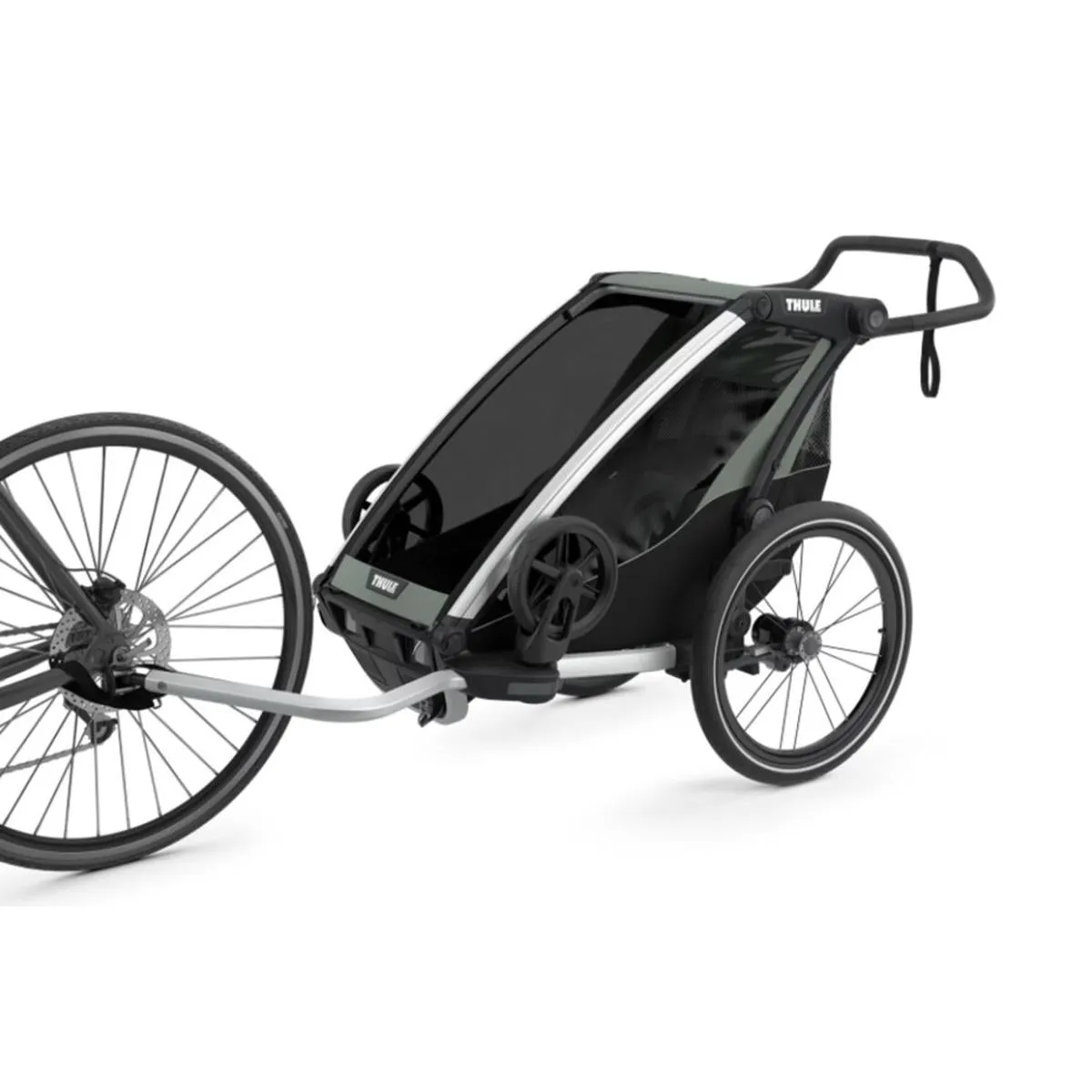 Thule Chariot Lite 1-Seat Multisport Bike Trailer - Agave Green