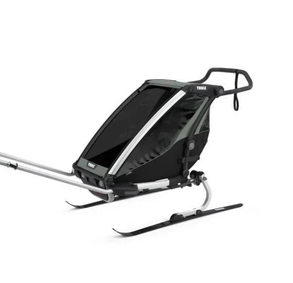 Thule Chariot Lite Bicycle Trailer Single | Agave Green