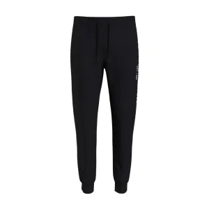 Tommy Hilfiger Logo Terry Black Jogging Bottoms