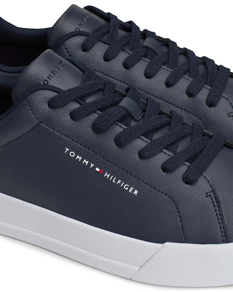 Tommy Hilfiger Pebble Grain Court Trainers