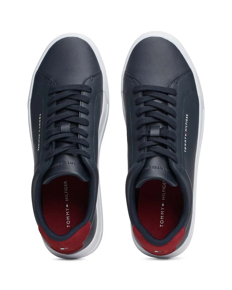 Tommy Hilfiger Pebble Grain Court Trainers