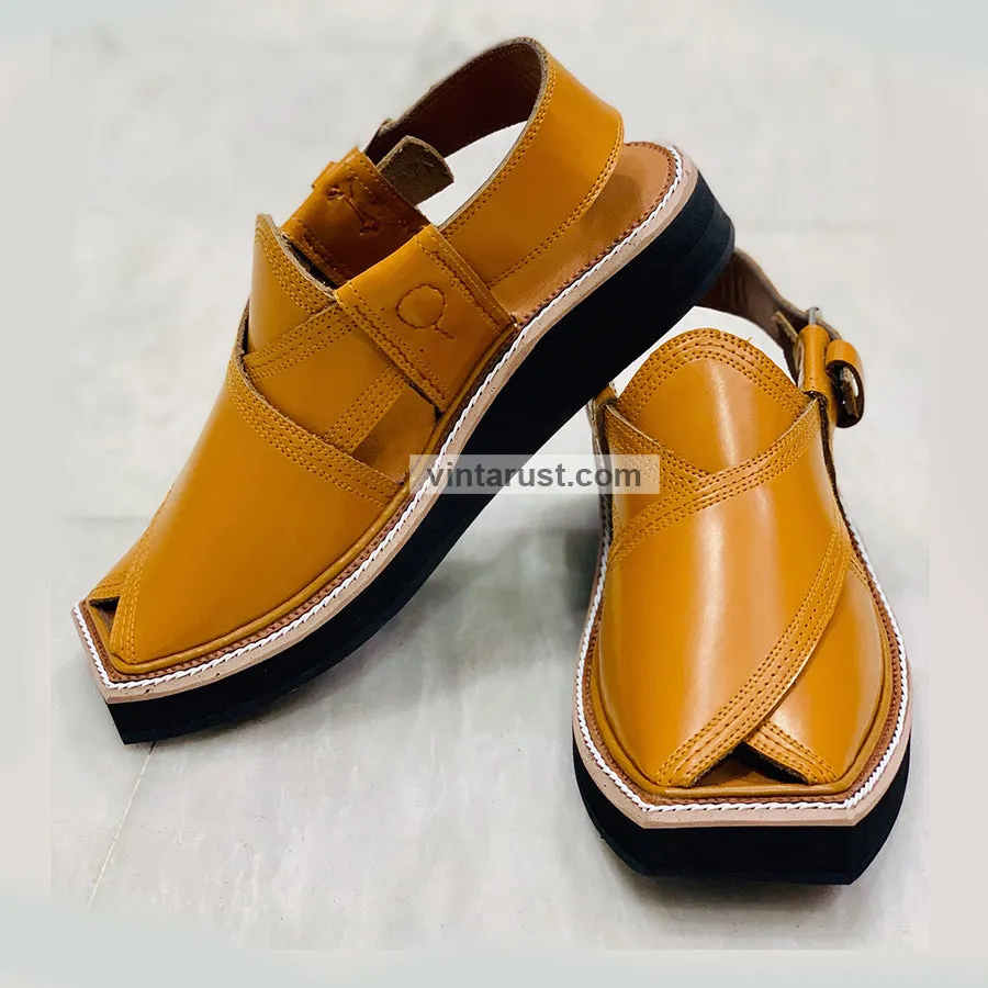 Traditional Peshawari Chappal Sandals For Men