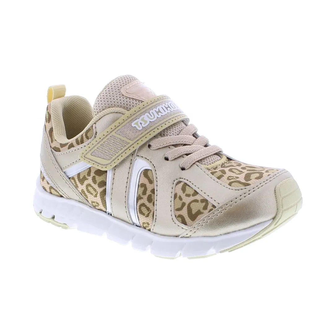 Tsukihoshi Kids' Rainbow (Sizes 7 - 1) - Gold/Leopard