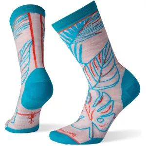 Women's Paradise Leaf Crew Socks