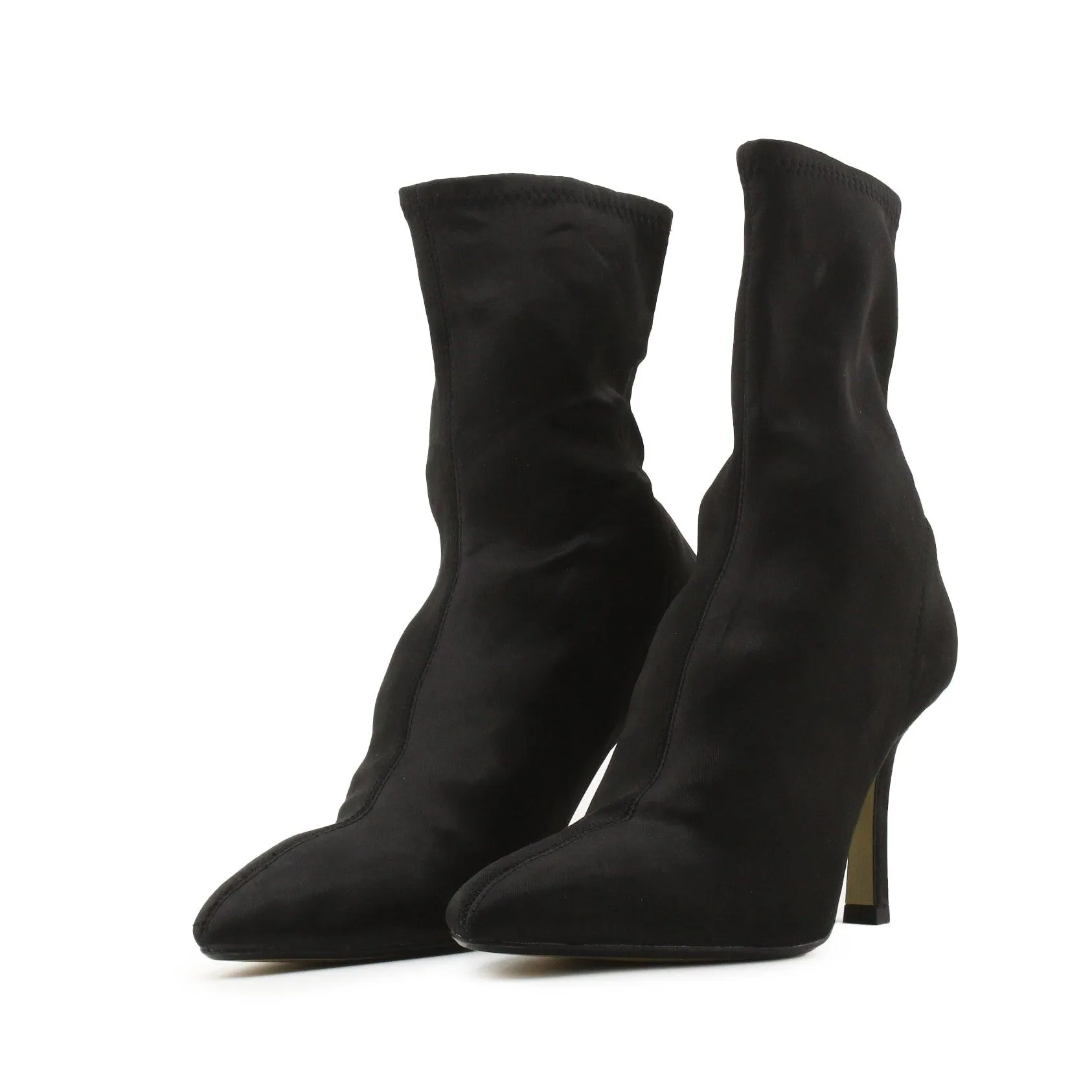 Zara Stilettos Heels Sock Boots | Textile